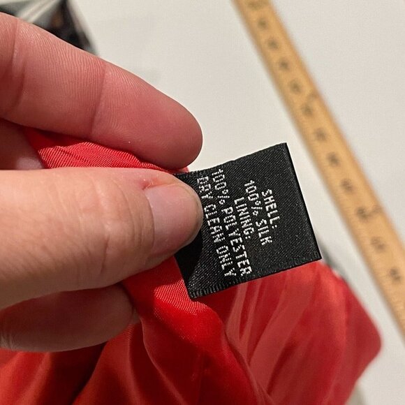 Harris Wallace Silk Blazer Jacket Women Size 12 Black Plaid Long Sleeve Collared - Picture 6 of 7